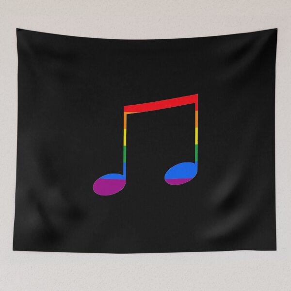 Item preview, Gay Music Note designed and sold by steampunklizard.