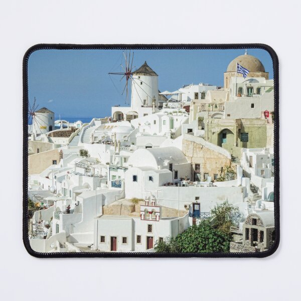 Item preview, Windmills - Santorini designed and sold by Marilyn Harris.