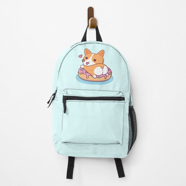 Item preview, Cute Corgi Showing Booty On Donut Pool Float designed and sold by rustydoodle.
