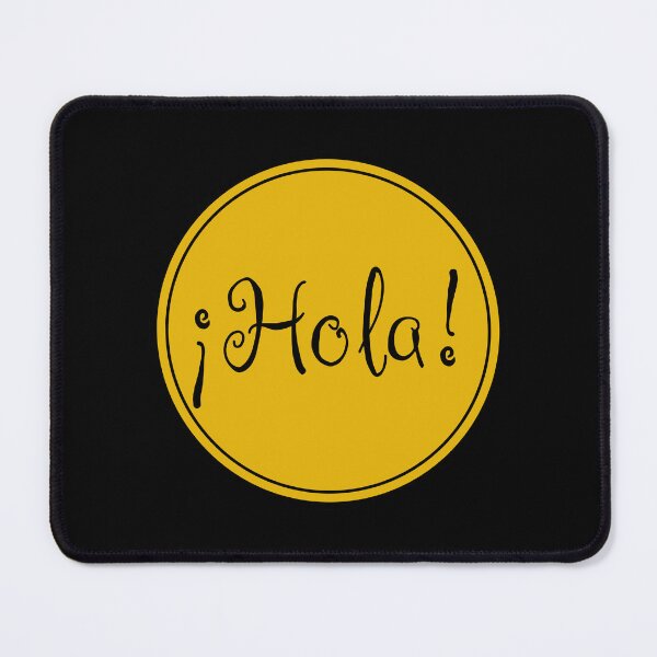 Artikelvorschau, Hola - Hallo - Spanischer Wortschatz - Spanien entworfen und verkauft von JourneyCreative.