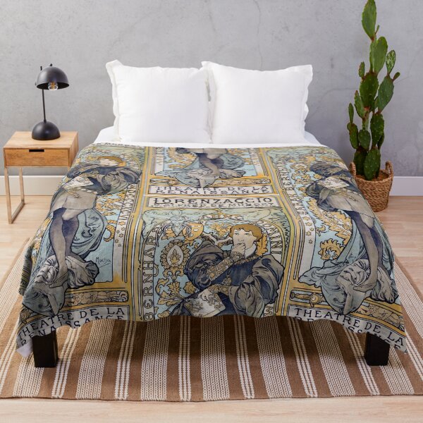 Item preview, Art Nouveau Theatre de La Renaissance by Alphonse Maria Mucha designed and sold by Tamas Das.