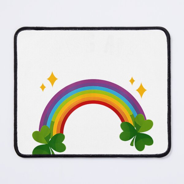 Item preview, St Patricks Day Kiss Me I'm Jewish Rainbow Shamrock TShirt designed and sold by Elias4Rosal.