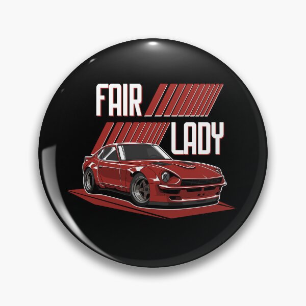 Artikelvorschau, Nissan 240Z Fairlady Rot entworfen und verkauft von Bulldsgn.