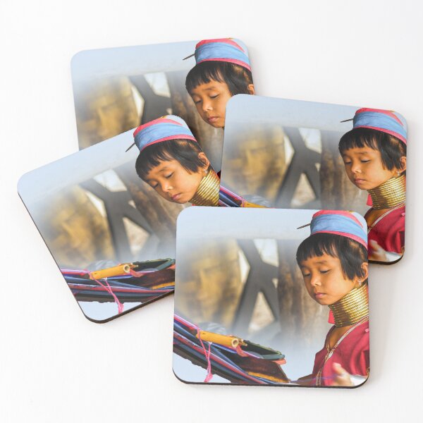 Item preview, Karen girl weaving designed and sold by indiafrankk.