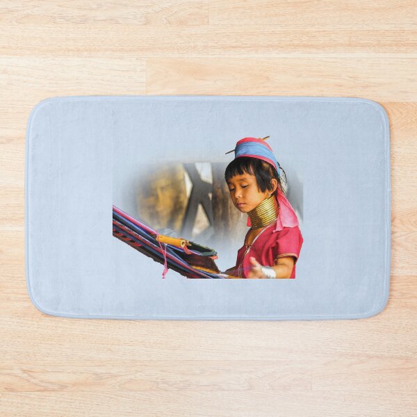Item preview, Karen girl weaving designed and sold by indiafrankk.
