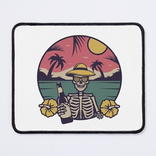 Item preview, Skeleton on the beach designed and sold by HussamDesigner.