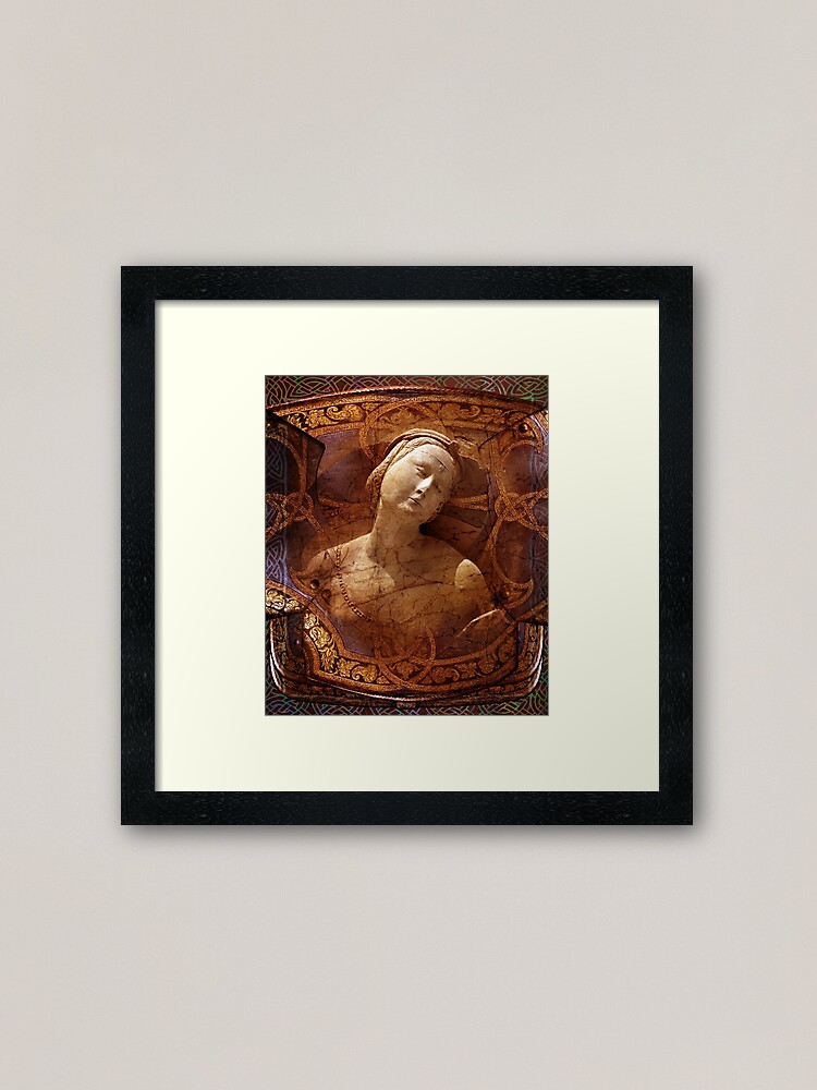 Alternate view of Maiden of the Shield Framed Art Print