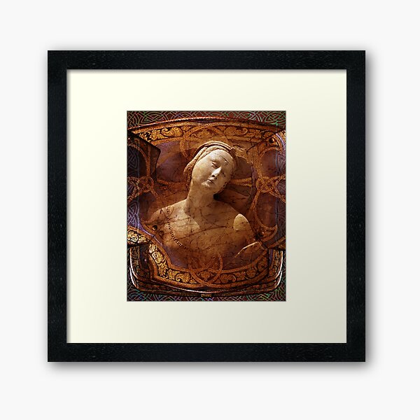 Maiden of the Shield Framed Art Print