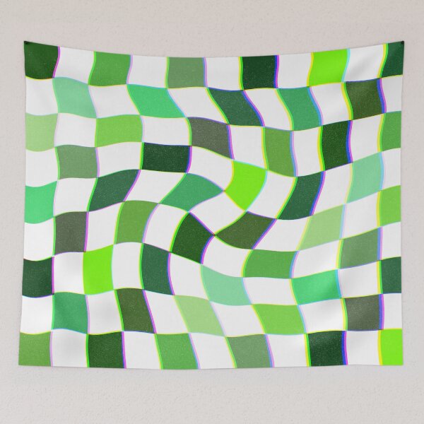 Item preview, checker shower curtain designed and sold by keaganhynes.