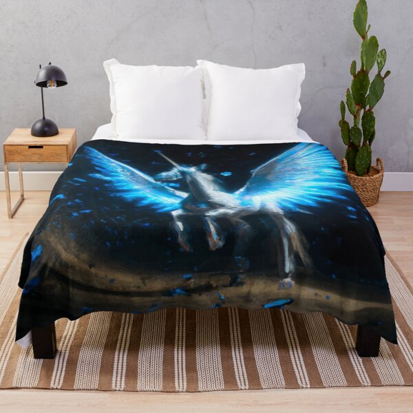 Item preview, Pegasus Blue designed and sold by Quantum Sheep.