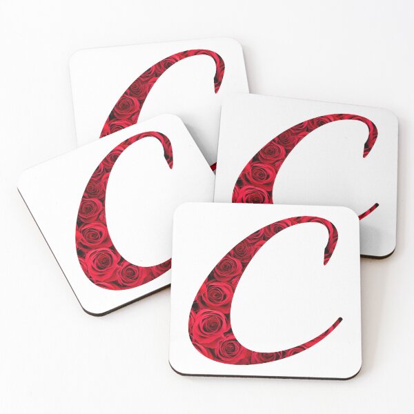 Item preview, Letter C  - Red Rose designed and sold by Sekutawa.