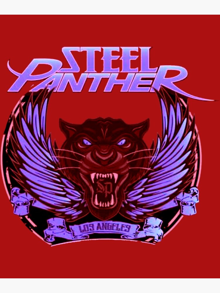 "steel panther band rock metal logo " Poster for Sale by VantincanCTC