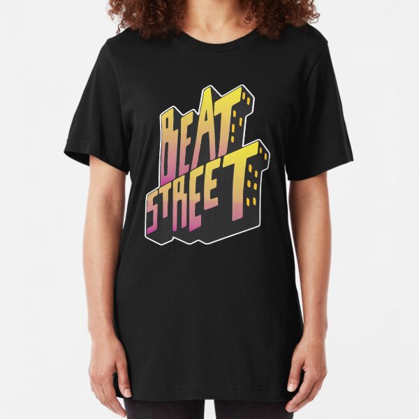 Beat Street Old School Hip Hop Slim Fit T-Shirt