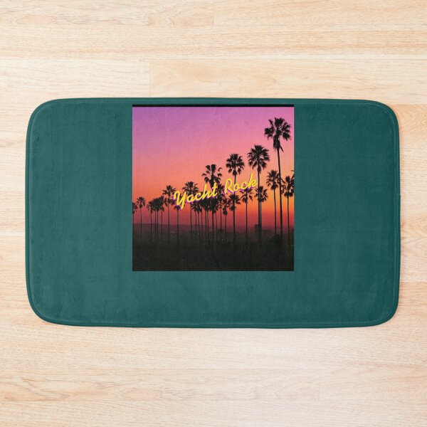 Item preview, Yacht Rock Palm Trees _amp_ Sunset Chiffon Top designed and sold by MortalMonkey3.