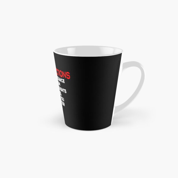 Avoid Distractions | Life Quotes Tall Mug