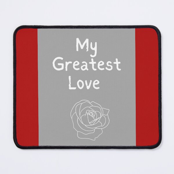 Item preview, My greatest love rose design designed and sold by NewPages.