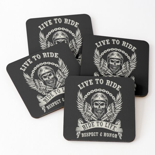 Item preview, Live To Ride Die Last Two Wheels Forever Motorcycle Biker designed and sold by Sarena84.