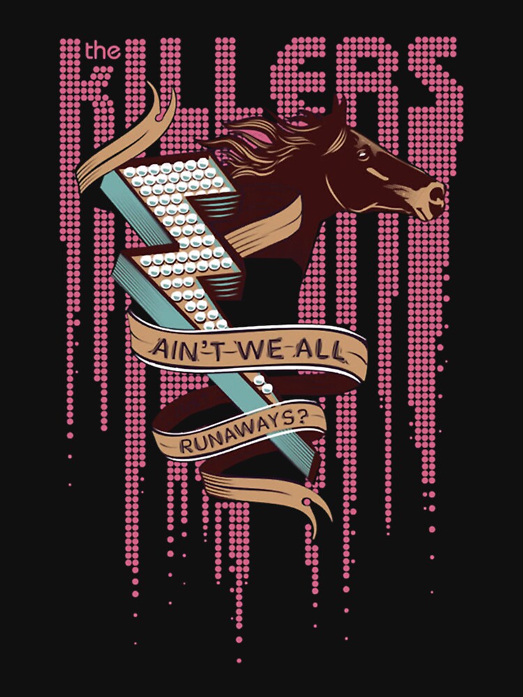 Thumbnail 7 of 7, Classic T-Shirt, The Killers We All Runaways designed and sold by MortalMonkey3.