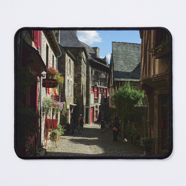 Item preview, Cobbled Stone Street of Rue du Jerzual, Dinan - France designed and sold by Marilyn Harris.