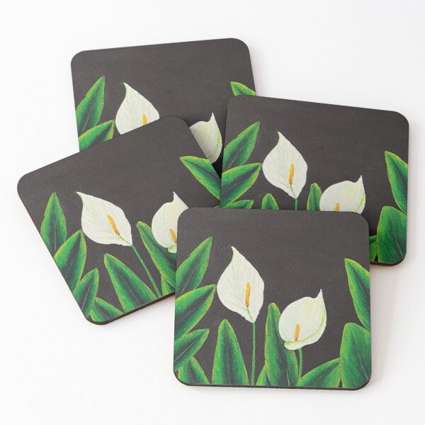 Item preview, Peace lilies designed and sold by utsav-artwork.