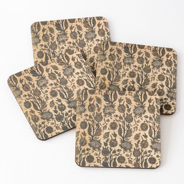 Item preview, Velvet Panel with Flowering Plants (first half 17th century) designed and sold by unsung.art [].
