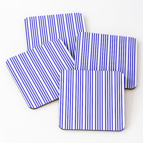 Item preview, Blue White Stripe Mini Skirt designed and sold by deanworld.