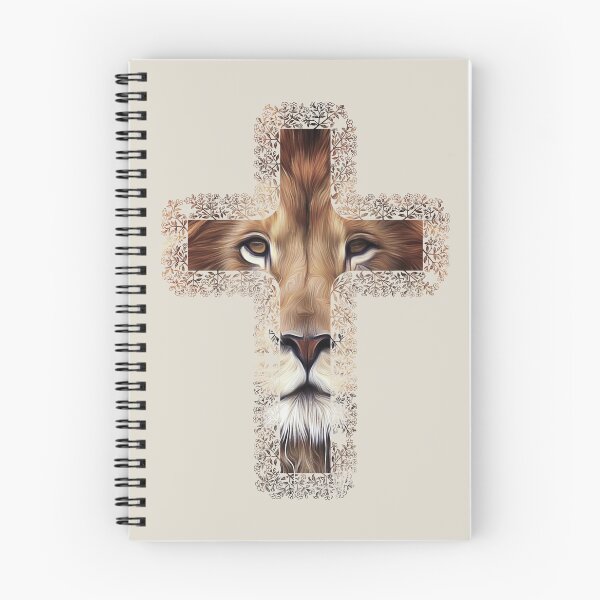 Item preview, Beautiful Lion of Judah in a Cross (Yeshua) - Christian Hebrew designed and sold by Narrow-Path.
