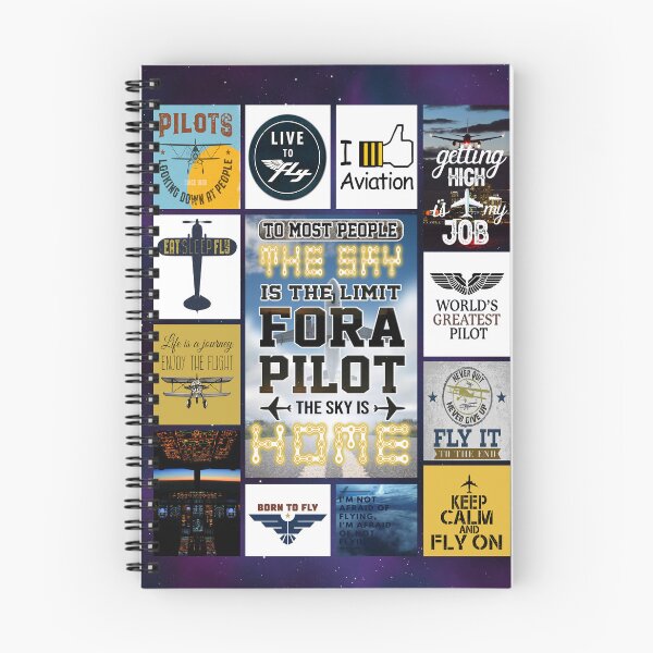 Item preview, To Most People The Sky Is The Limit Fora Pilot The Sky Is Home-Born To Fly designed and sold by SentaSchmitt.