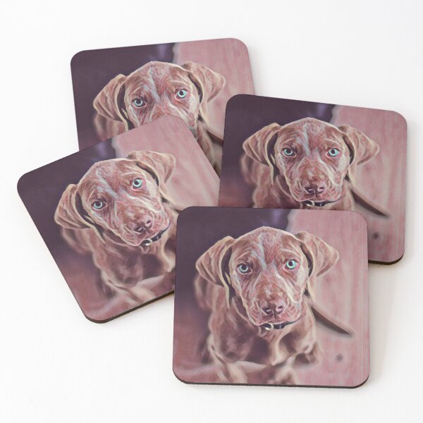 Item preview, Weimaraner Puppy Dog designed and sold by Inyeneart.