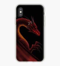 Red dragon iPhone Case