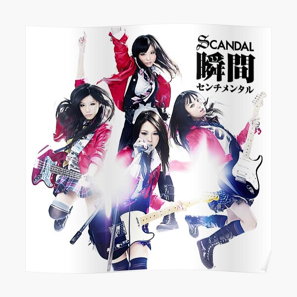 Scandal Band Posters For Sale Redbubble