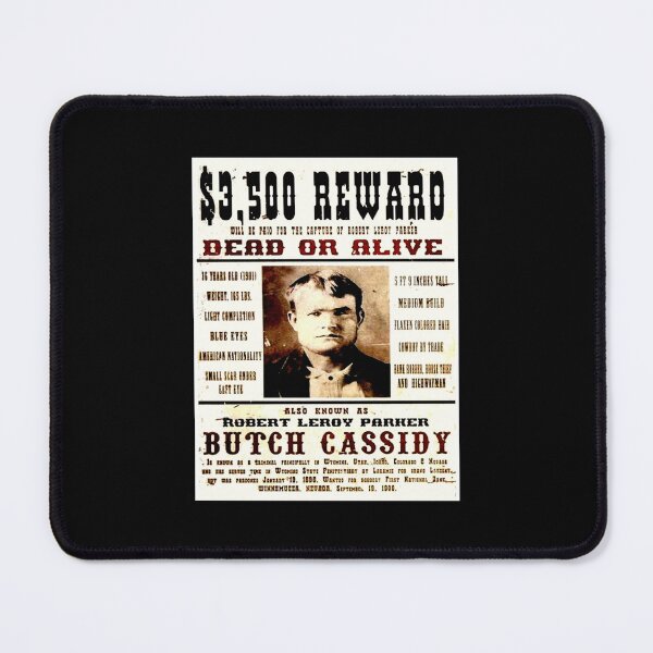 Item preview, BUTCH CASSIDY  Vintage Restored Wanted Poster Poster designed and sold by rattupless0.