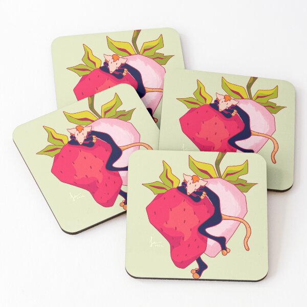 Item preview, Strawberries! ft. Funky designed and sold by Fridge4Frogs.