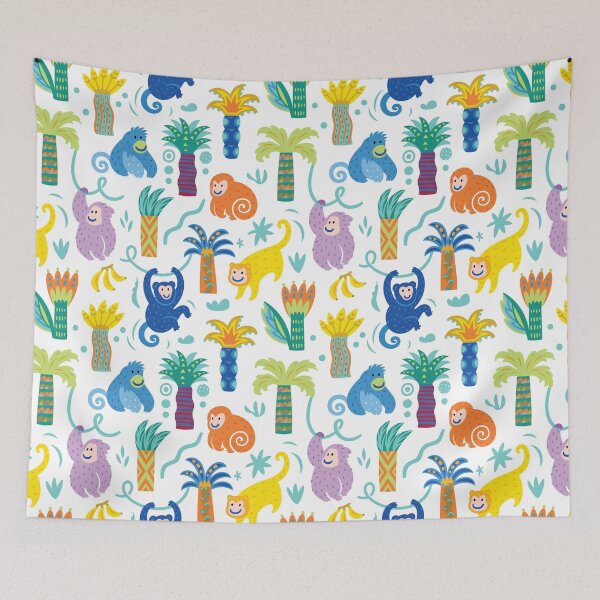 Item preview, Spider monkeys designed and sold by PenguinHouse.