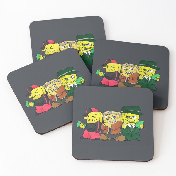 Item preview, Gangster Spongebob(s) designed and sold by BarbilouBarbo.