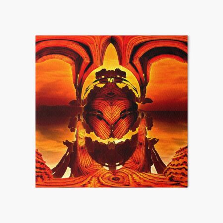 The Keeper Of The Water Passage by Spaced Painter Art Board Print