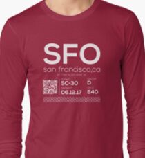 SFO Airport Long Sleeve T-Shirt