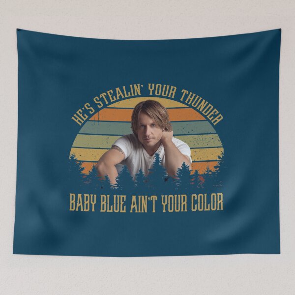 Item preview, He_s-stealin_-your-thunder-Baby-blue-aint-your-color   designed and sold by Gallerysa.