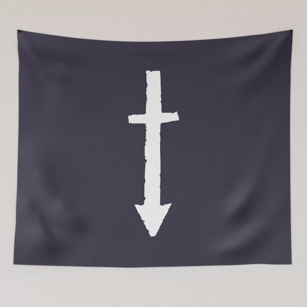 Item preview, Experience Work Early Precious Life The Pretty Reckless - White Cross Retro designed and sold by Danielle972.