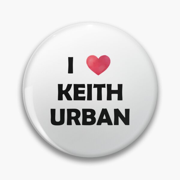 Item preview, I Love Keith Urban Fitted V-Neck  designed and sold by Gallerysa.