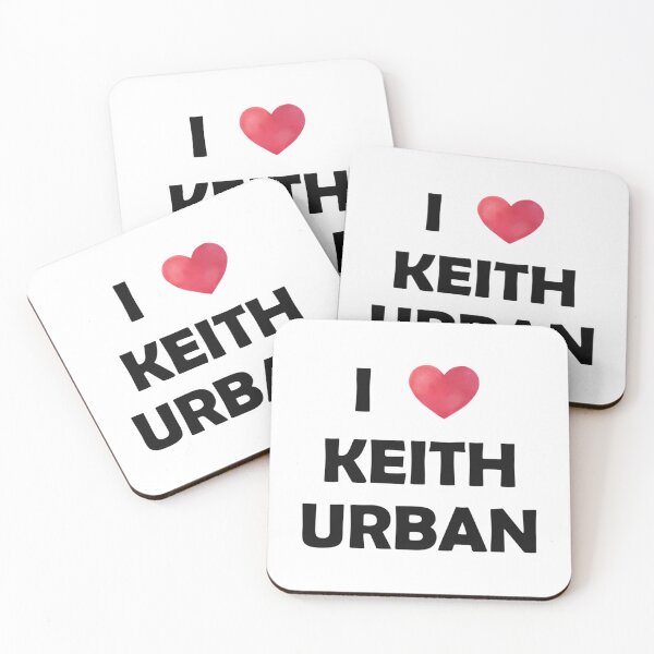 Item preview, I Love Keith Urban Fitted V-Neck  designed and sold by Gallerysa.