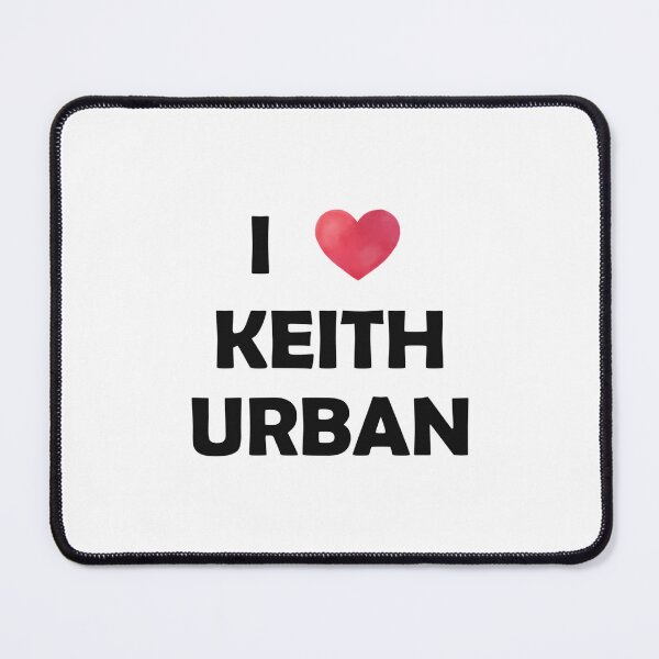 Item preview, I Love Keith Urban Fitted V-Neck  designed and sold by Gallerysa.