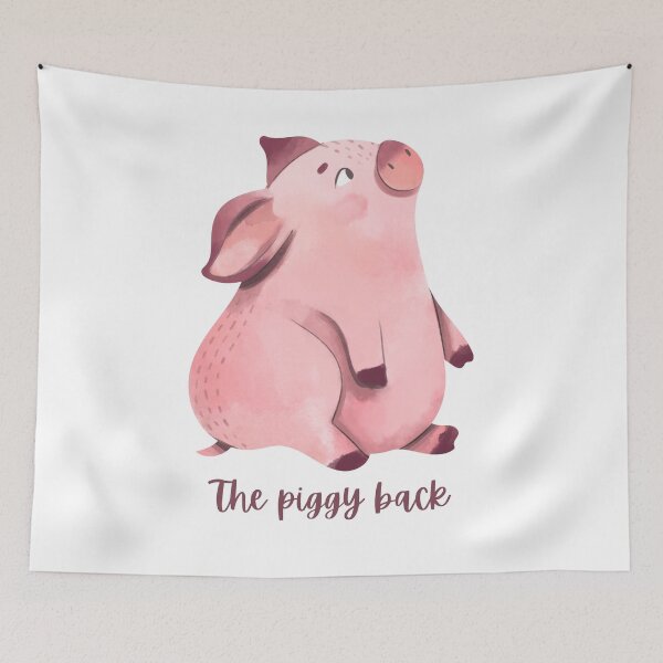 Item preview, The piggy back. designed and sold by RAJSHIVA.