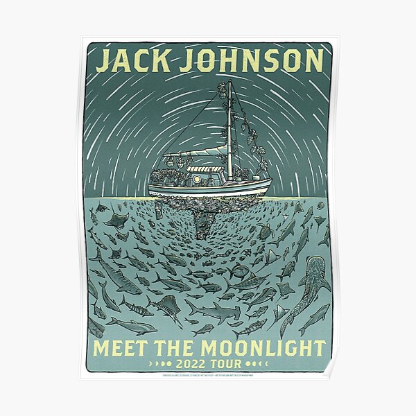 Jack Johnson Meet the Moonlight Poster
