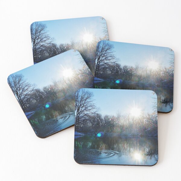 Item preview, Ripple in the Pond in the Snow designed and sold by Nalinne Jones.
