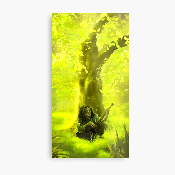 Lights Melody Metal Print