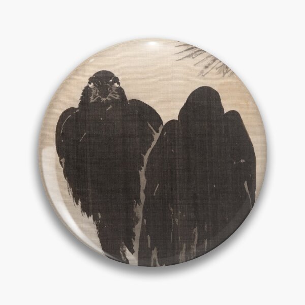 Item preview, Two Crows on a Pine Branch designed and sold by Ktwop.