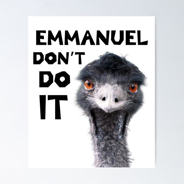 Item preview, Emmanuel Don't Do It designed and sold by LiToDesignCo.