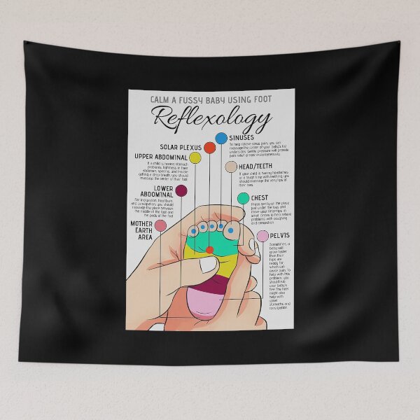 Item preview, Massage Therapist Calm A Fussy Baby art designed and sold by Alexanderhishop.