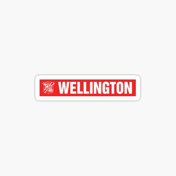 "MGCC Wellington bumper sticker" Sticker for Sale by EdWellington